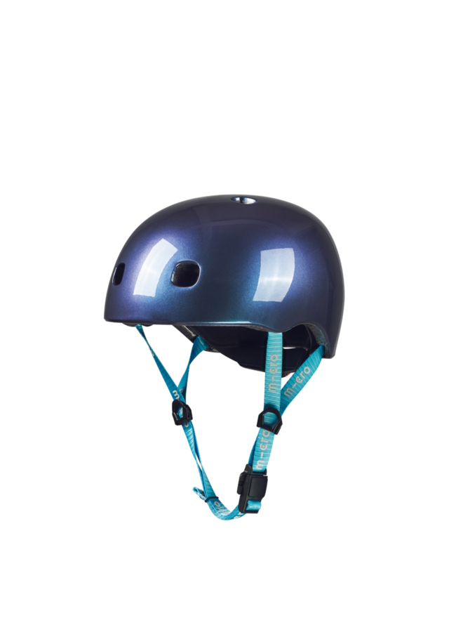 Micro helm Deluxe - Neochrome blauw