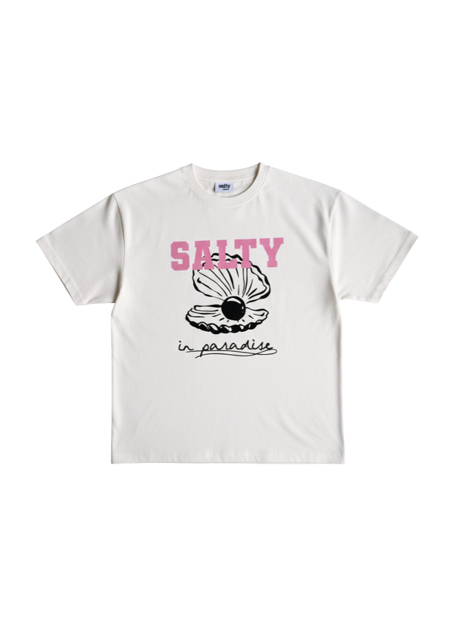Salty Stitch - Salty pearl tee - Off white