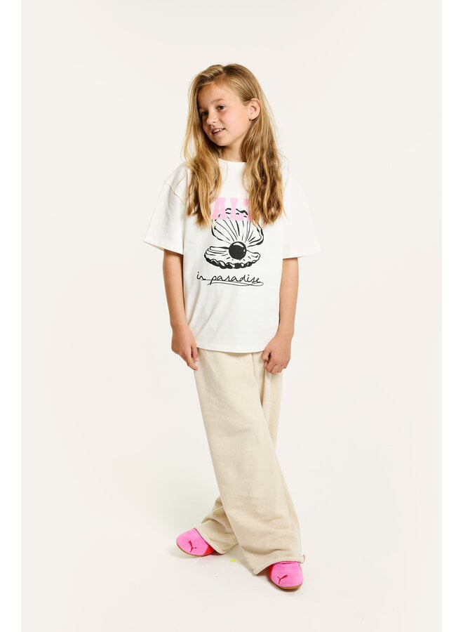 Salty Stitch - Salty pearl tee - Off white