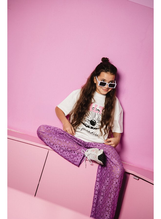 Salty Stitch - Salty pearl tee - Off white