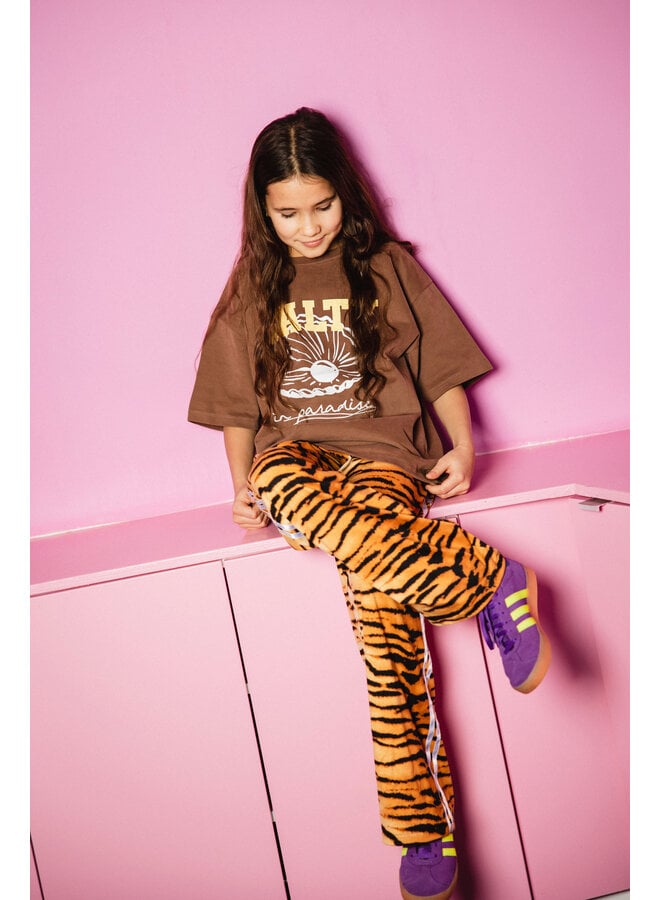 Salty Stitch - Salty pearl tee - Brown