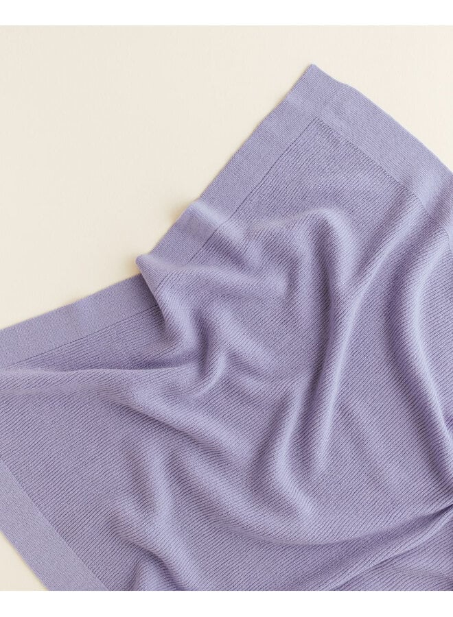 Hvid - Blanket gust - Lilac