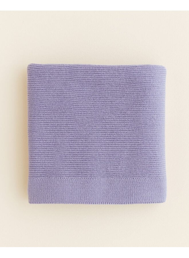 Hvid - Blanket gust - Lilac