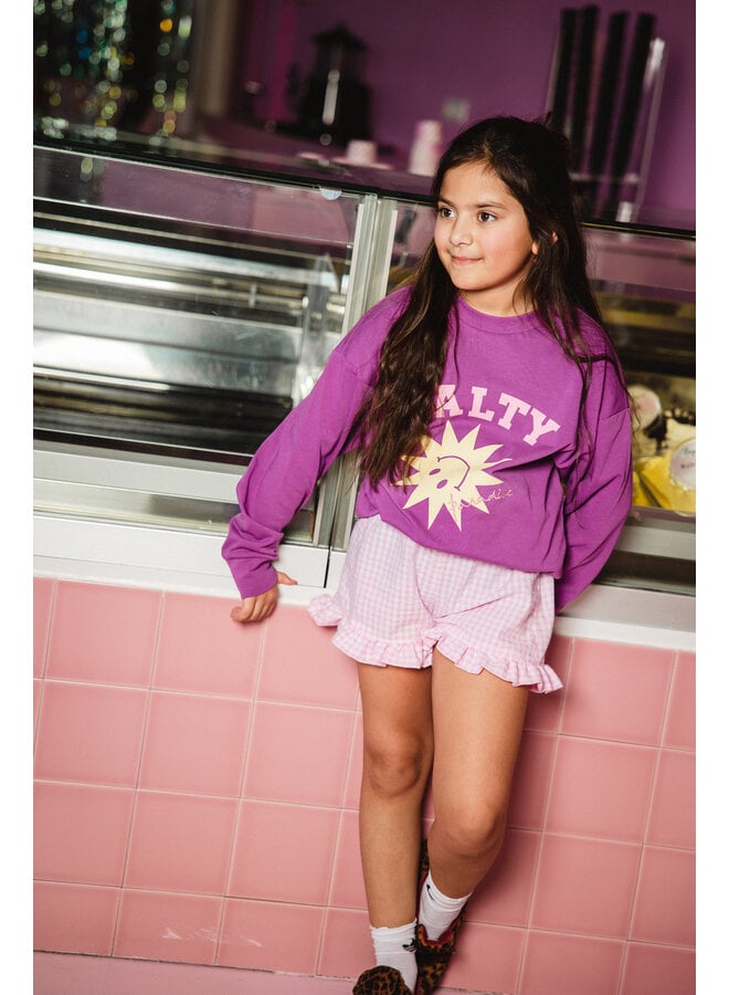 Salty Stitch - Salty sun skater tee - Purple