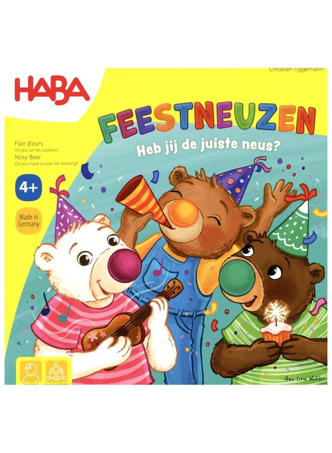 Haba - Feestneuzen – Heb jij de juiste neus?