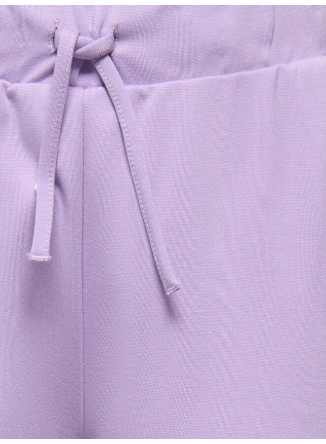 Kids Only - Vida string sporty shorts - Lilac breeze / Crushed grape stripes