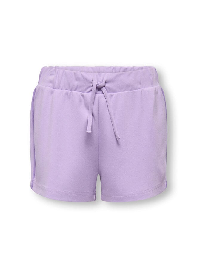 Vida string sporty shorts - Lilac breeze / Crushed grape stripes