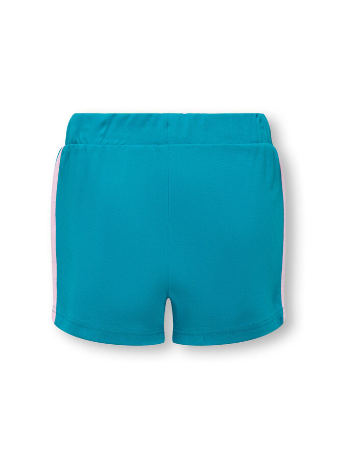 Kids Only - Vida string sporty shorts - Biscay bay / Begonia pink stripes