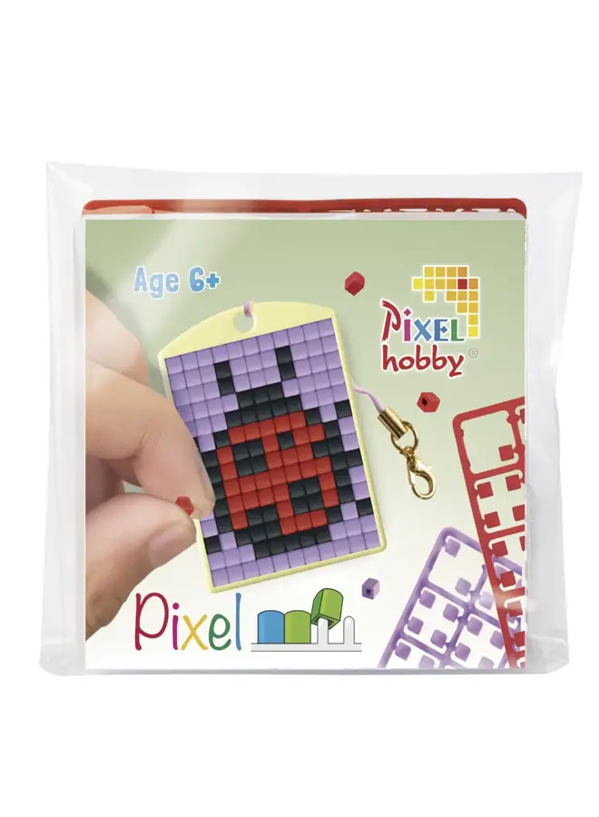 Pixelhobby - Medaillon startset - Lieveheersbeestje