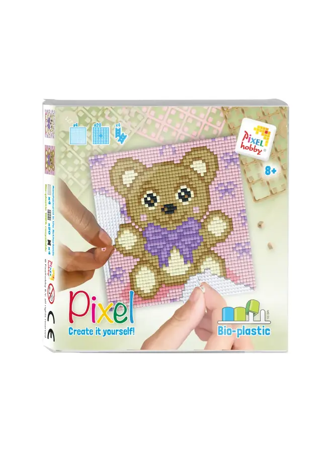 Pixelhobby - Pixel set - Teddybeer