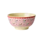 rice - Medium melamine kom - Roze Snoopy print