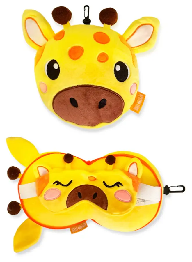 Reiskussen met oogmasker - Giffy giraffe