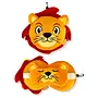 Zoonap - Reiskussen met oogmasker - Lumy lion