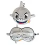 Zoonap - Reiskussen met oogmasker - Shaky shark