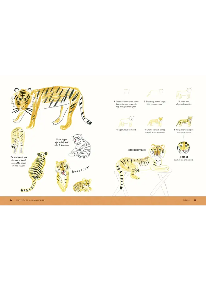 Uitgeverij Boycott - Chika Miyata - Zo teken je (bijna) elk dier