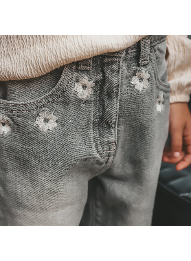 Your Wishes - Stretch denim baggy jeans - Grey