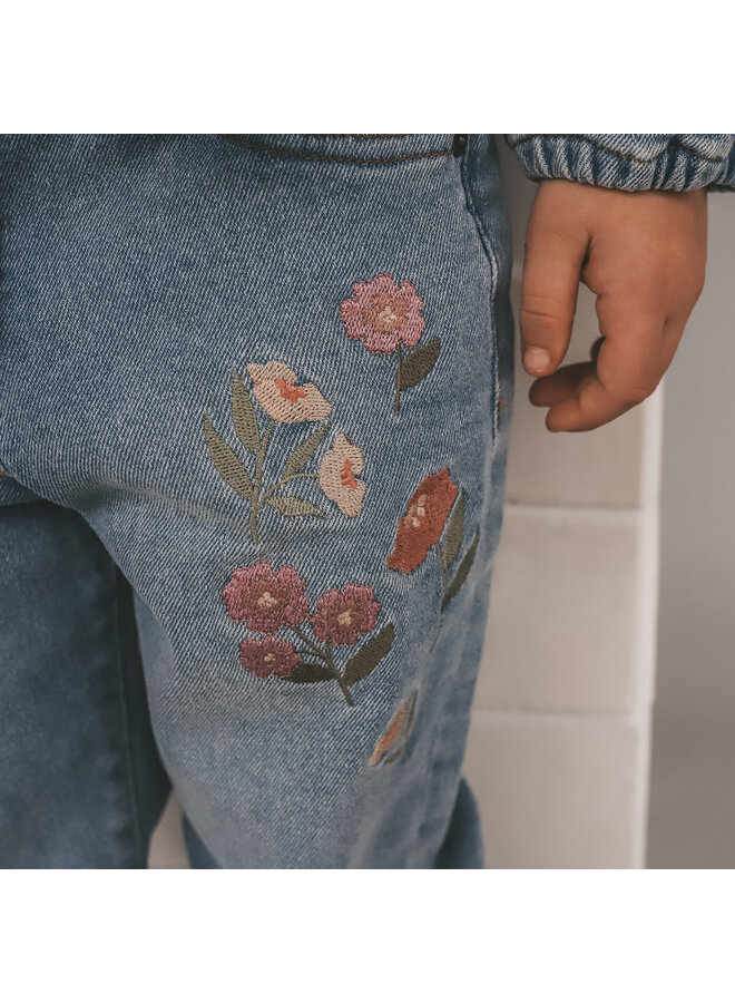 Your Wishes - Stretch denim baggy jeans - Blue tint