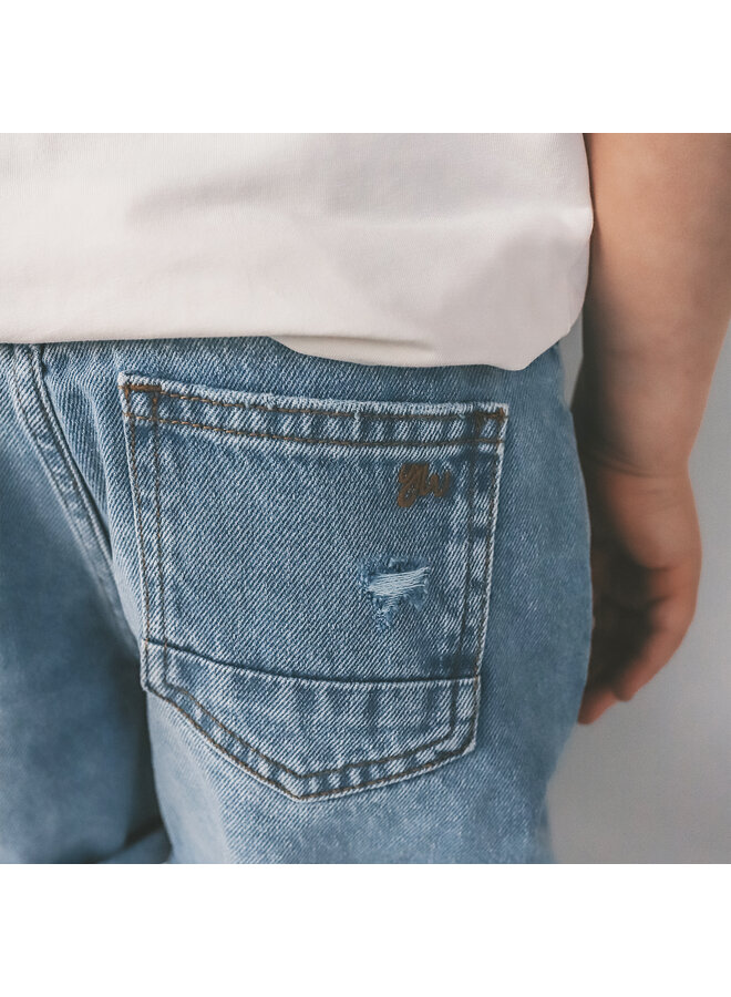 Your Wishes - Relaxed shorts - Denim blue