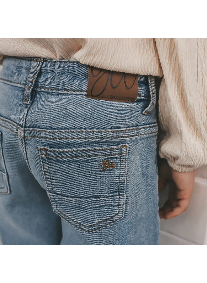 Your Wishes - Barrel jeans - Blue tint