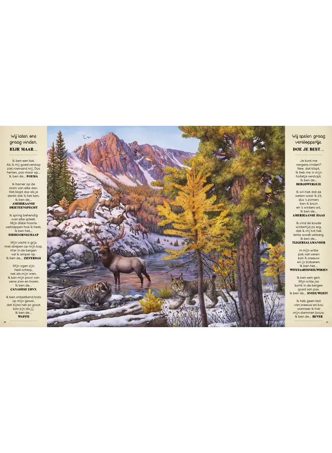 Uitgeverij Boycott - Het wilde dieren zoekboek