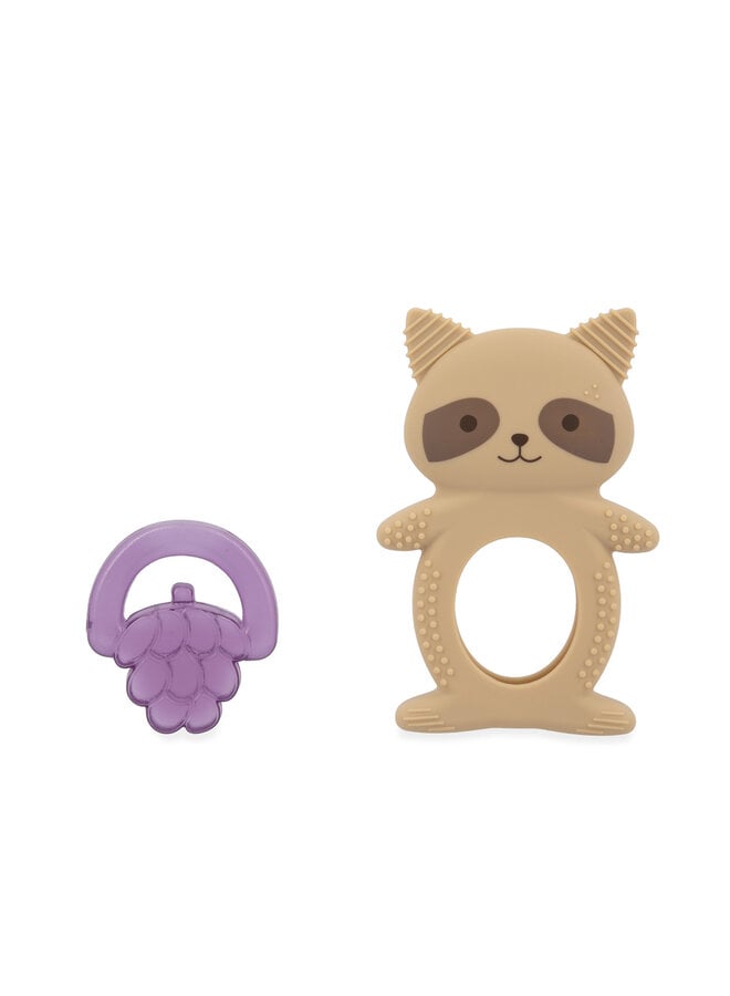 Kaloo - Grignoti - Bijtring en verkoeler dou wasbeer