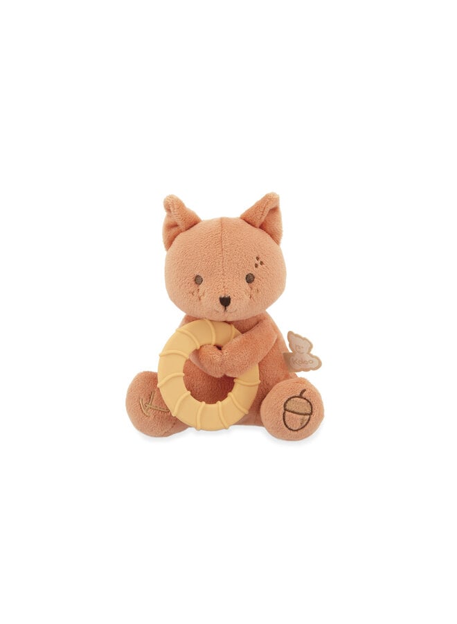 Kaloo - Grignoti - Bijtring en knuffel eekhoorn