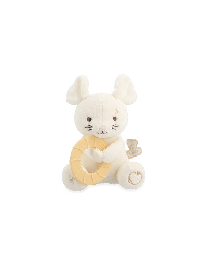 Kaloo - Grignoti - Bijtring en knuffel muis