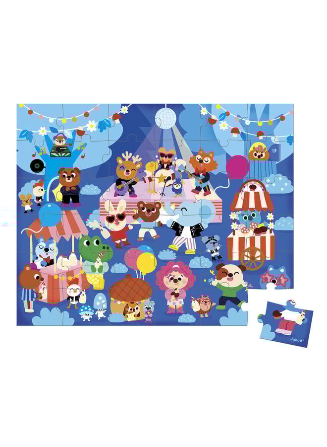 Janod - 2388 Puzzel - Feest tijd