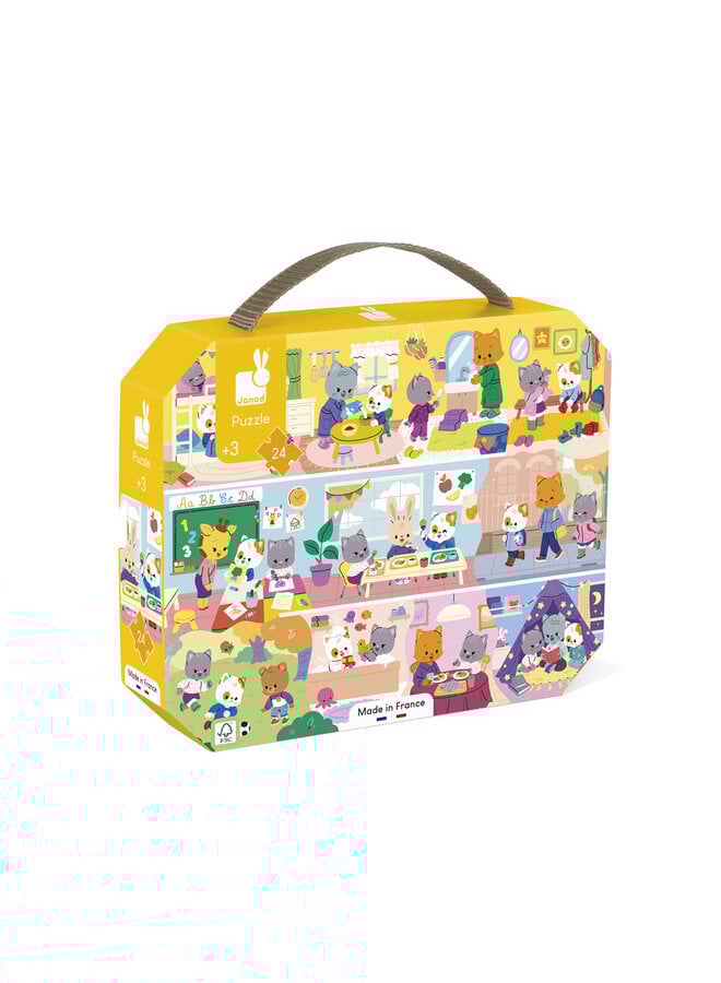 Janod - 2389 Puzzel - Dagelijkse routine