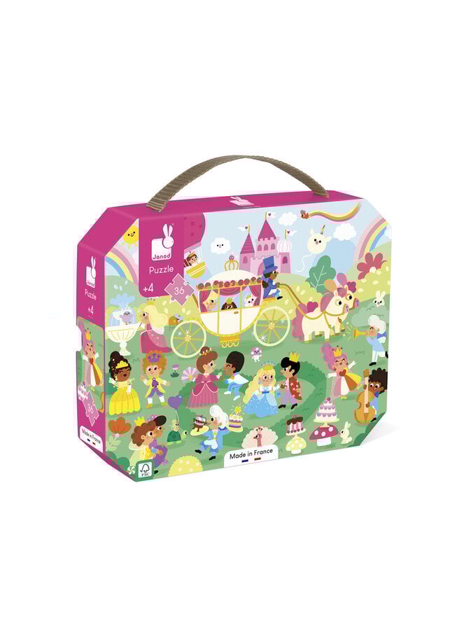 Janod - 2391 Puzzel - Prinsessen