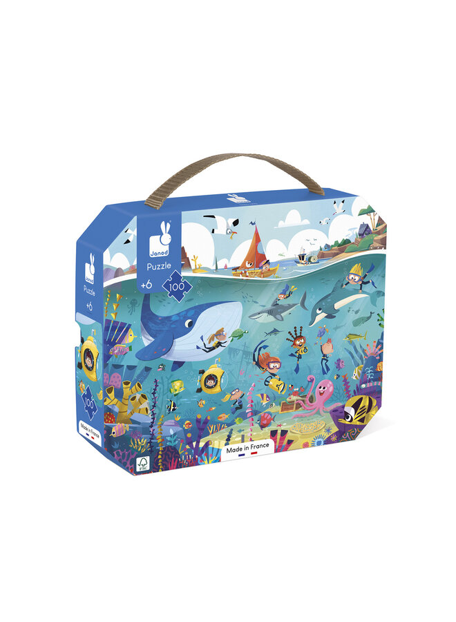 Janod - 2394 Puzzel - Zeebodem