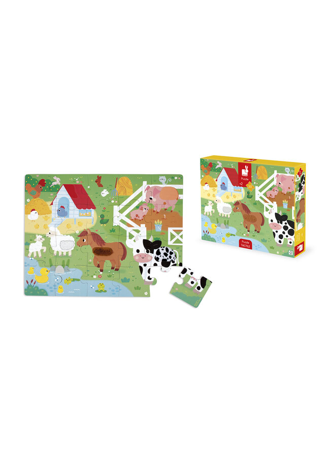 Janod - 2491 Voelpuzzel - Boerderij