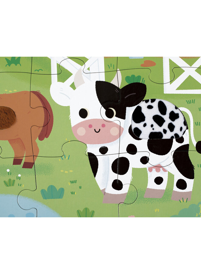 Janod - 2491 Voelpuzzel - Boerderij