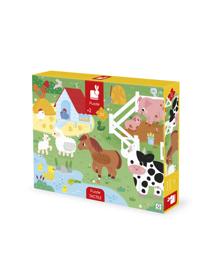 Janod - 2491 Voelpuzzel - Boerderij