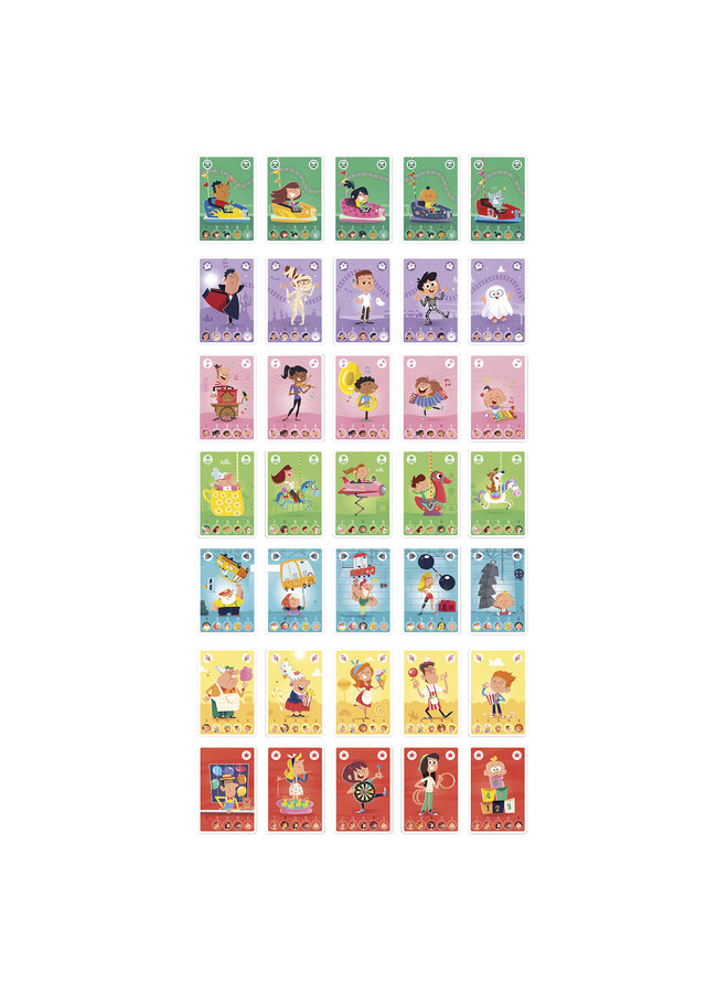 Janod - 3027 Spel - Kwartet familie