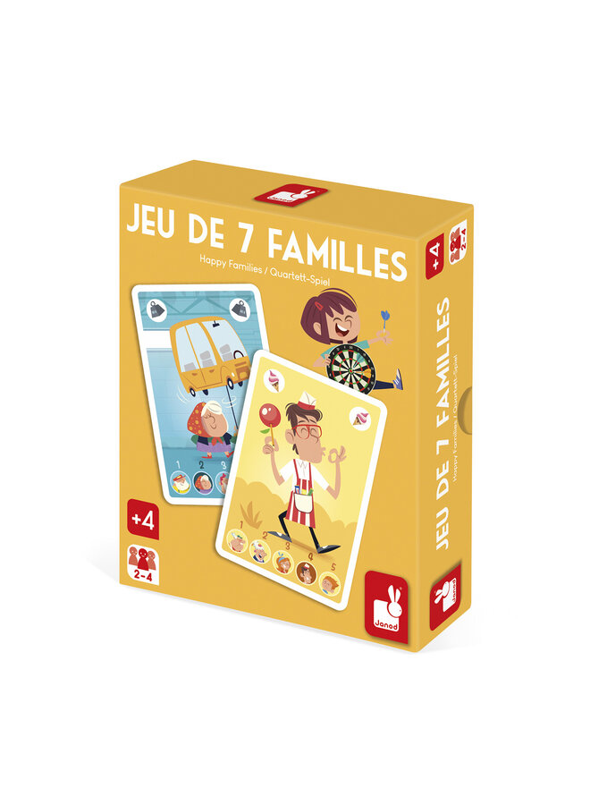 Janod - 3027 Spel - Kwartet familie