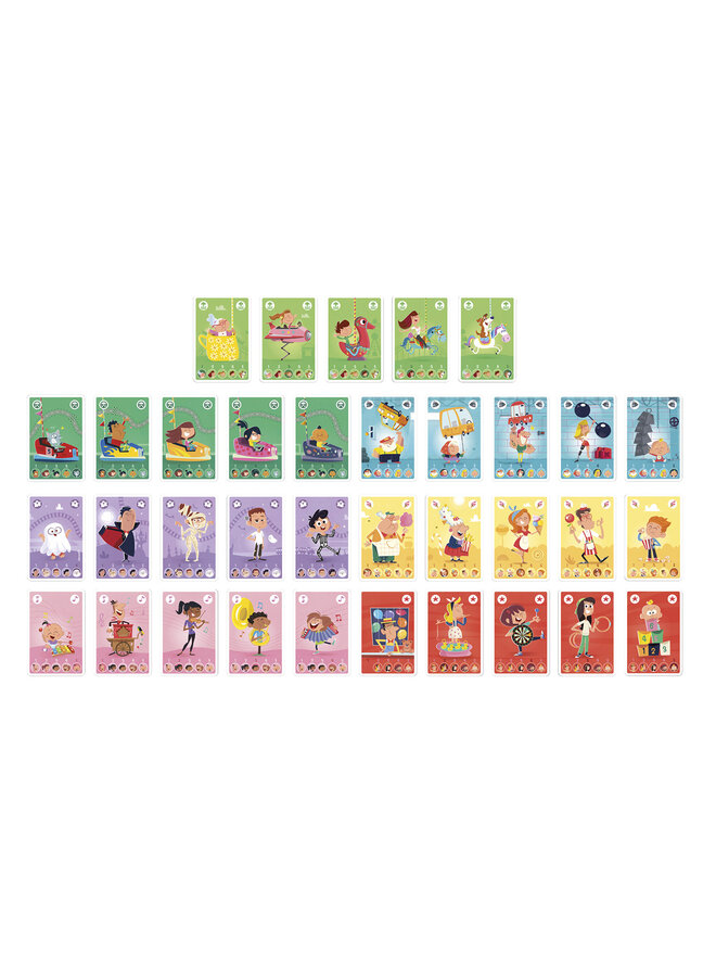 Janod - 3027 Spel - Kwartet familie