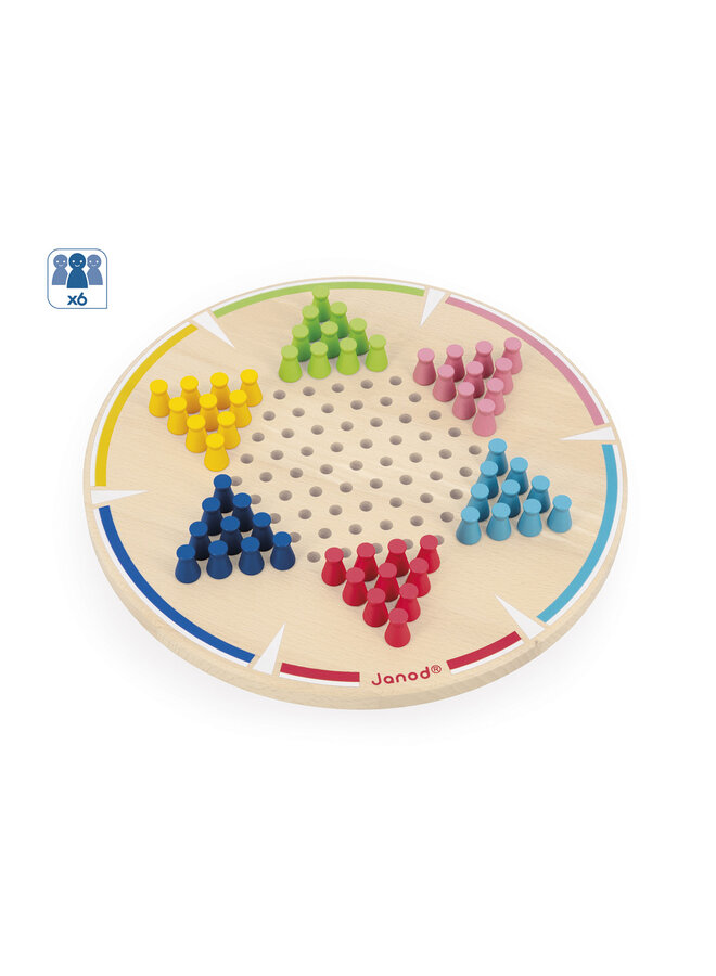 Janod - 3030 Spel - Chinees dammen