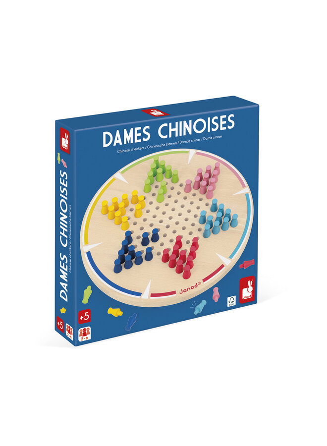 Janod - 3030 Spel - Chinees dammen