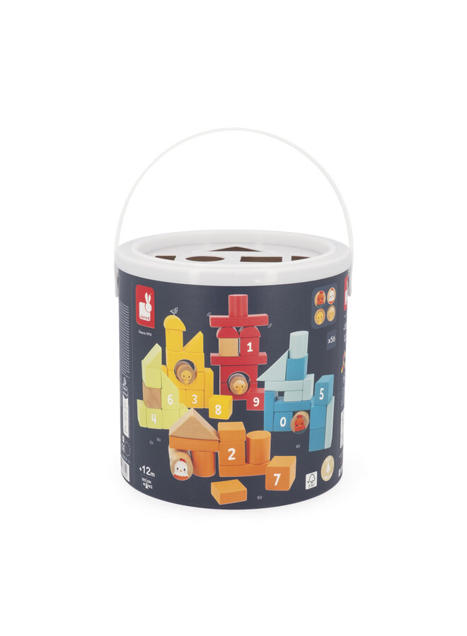 3330 Boerderij - Stapelstenen 56 stuks