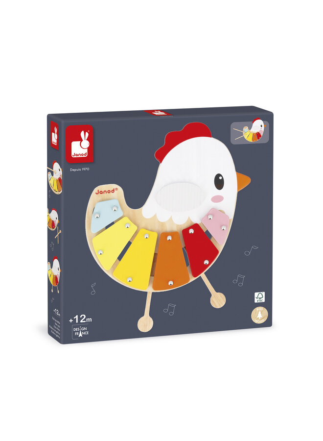 3335 Boerderij - Xylofoon haan