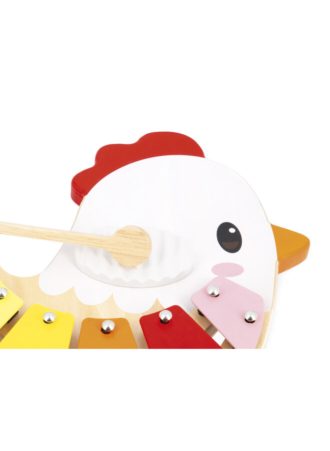 Janod - 3335 Boerderij - Xylofoon haan