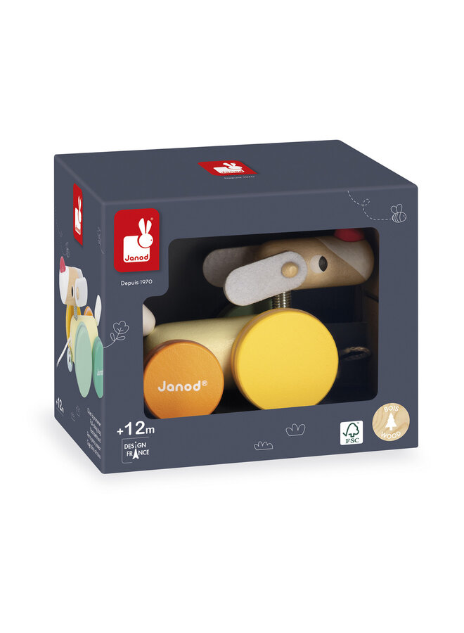 Janod - 8291 Zigolos - Trekfiguur hond