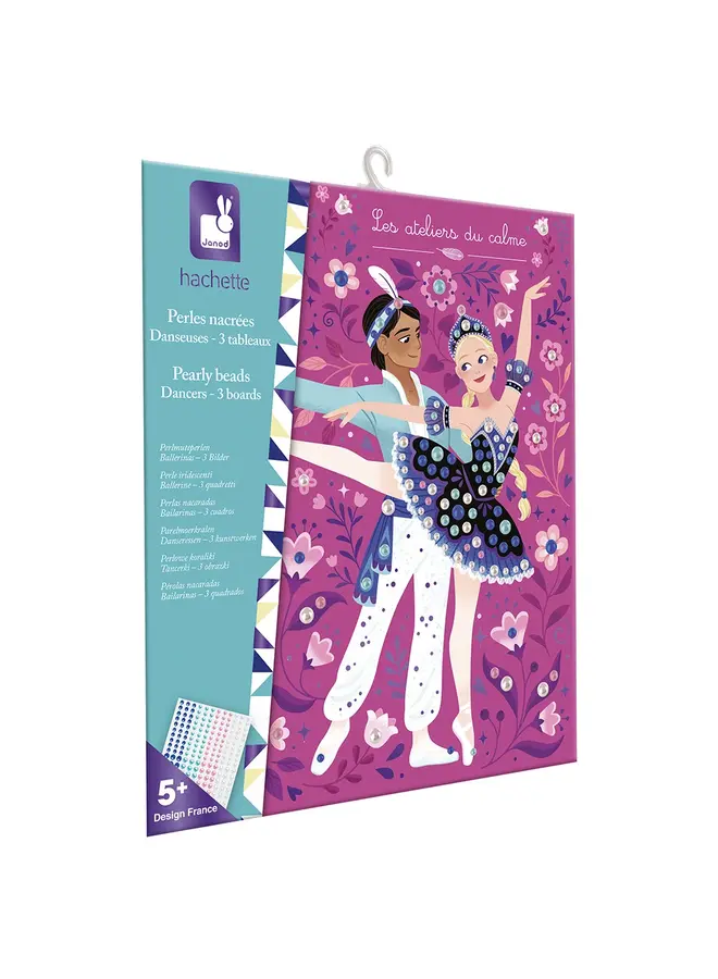 9034 Atelier deco - Kralen plakken dansers