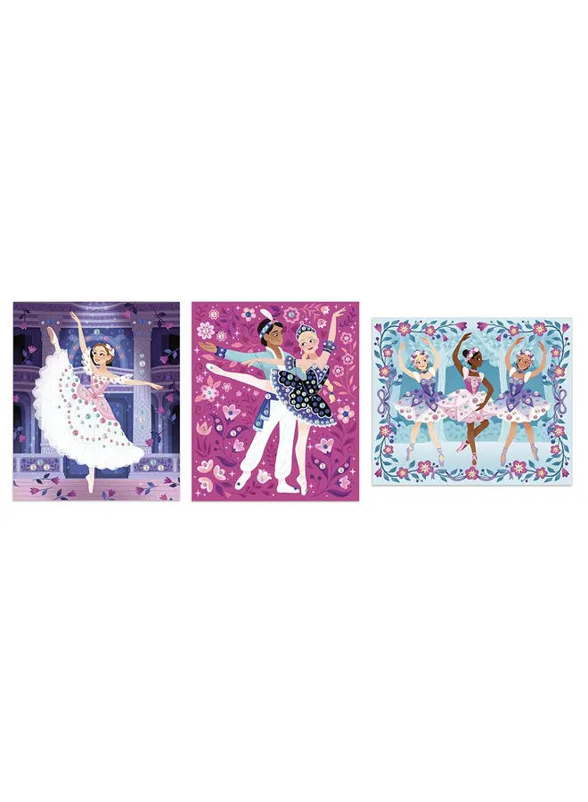 Janod - 9034 Atelier deco - Kralen plakken dansers