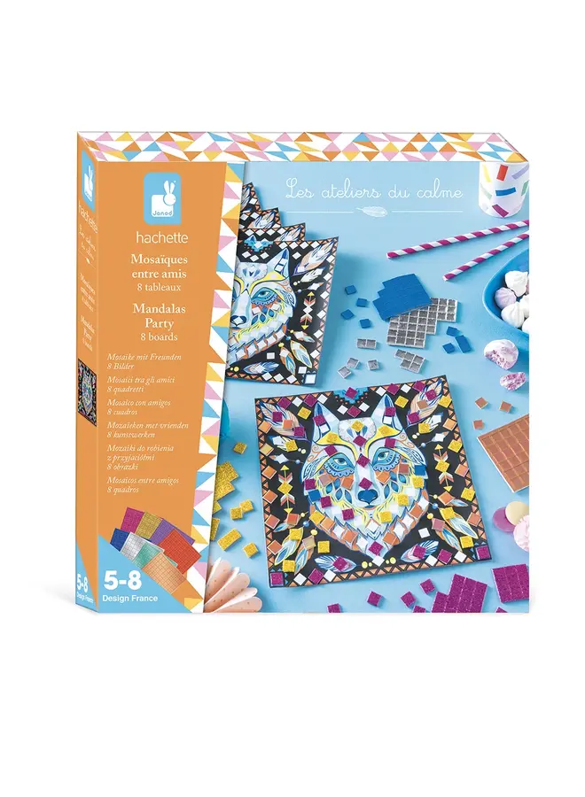 9043 Atelier - Mozaiek mandala feest