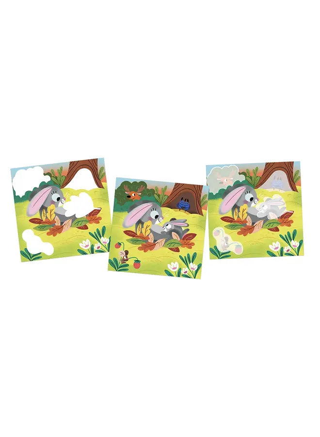 Janod - 9049 Atelier - 1,5 jaar - Magisch vilt knuffeldieren