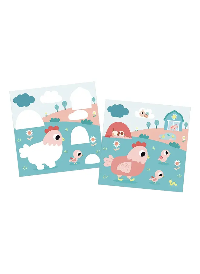 Janod - 9048 Atelier - 1,5 jaar - Magisch vilt boerderijdieren