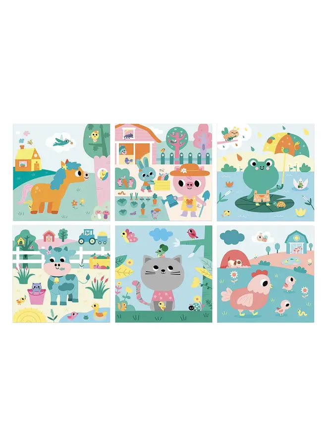 Janod - 9048 Atelier - 1,5 jaar - Magisch vilt boerderijdieren