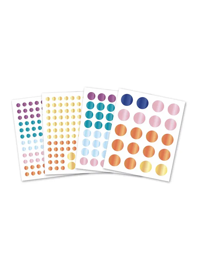 Janod - 9045 Atelier - 3 jaar - Ronde stickers dieren